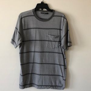 Vans Mens Crew Neck One Pocket Shirt Size L